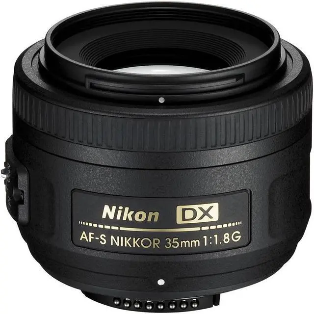 Alt view image 3 of 4 - Nikon - AF-S DX NIKKOR 35mm f/1.8G Standard Lens (2183) + 64GB Memory Card + Filters - Bundle