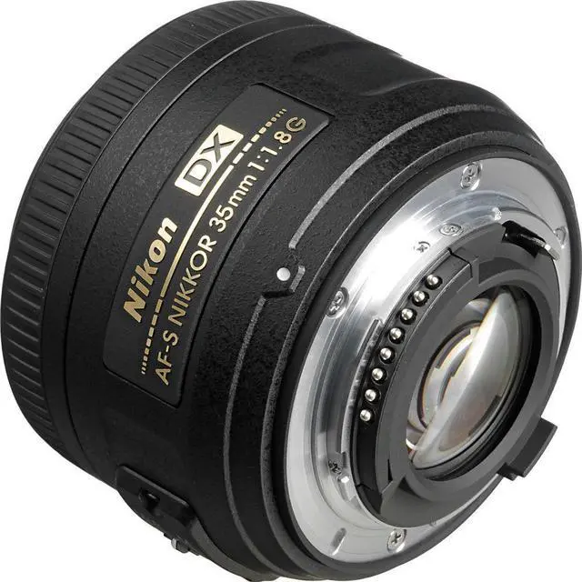 Alt view image 4 of 4 - Nikon - AF-S DX NIKKOR 35mm f/1.8G Standard Lens (2183) + 64GB Memory Card + Filters - Bundle