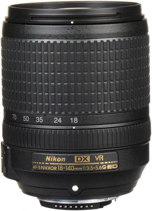 Alt view image 3 of 4 - Nikon - AF-S DX NIKKOR 18-140mm f/3.5-5.6G ED VR Zoom Lens (2213) + Filter Kit - Bundle