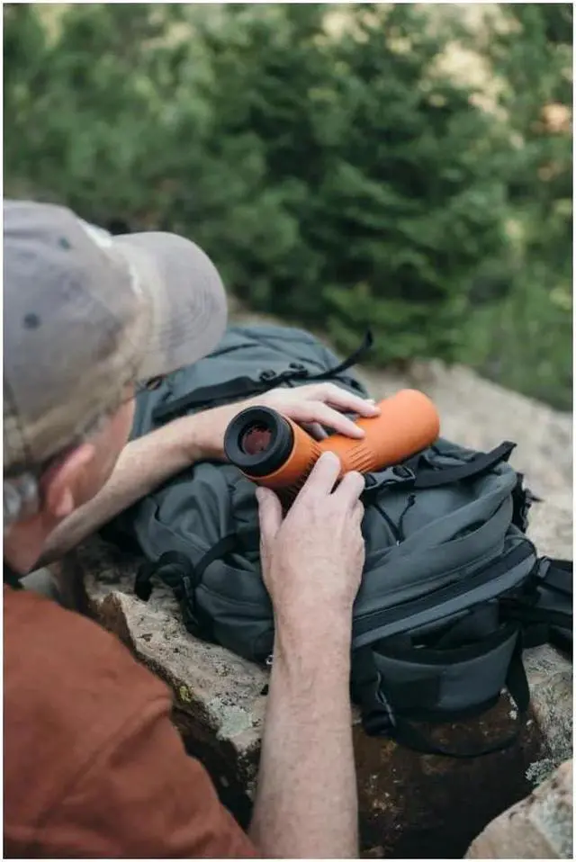 Alt view image 4 of 6 - Swarovski ATC 17-40x56 Spotting Scope (Orange) with Carrying Strap