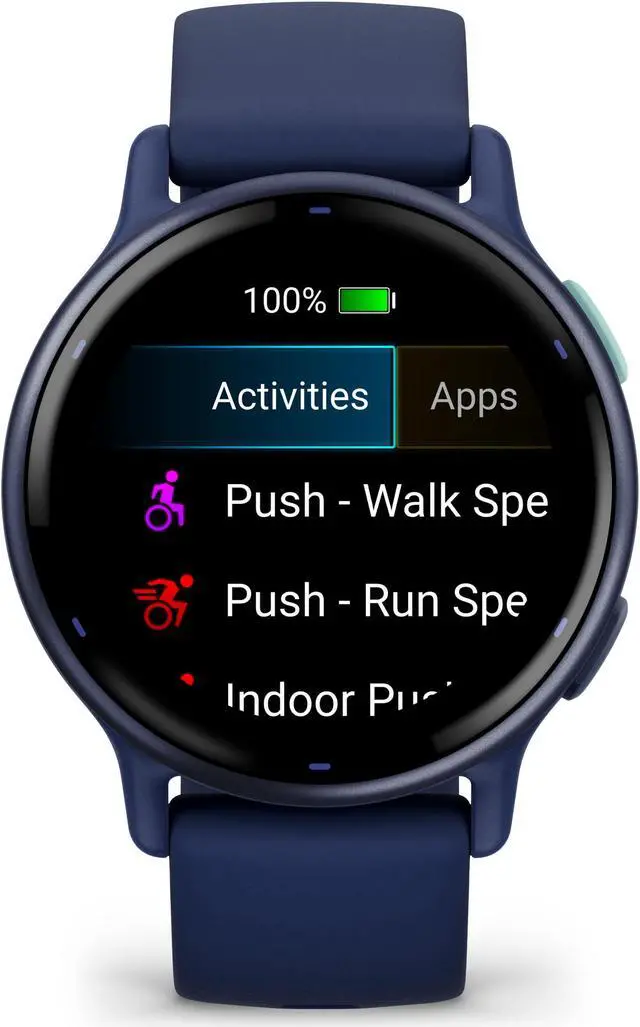 Alt view image 3 of 4 - Garmin Vivoactive 5 Fitness Tracker Smart Watch For Men and Women - Black Case