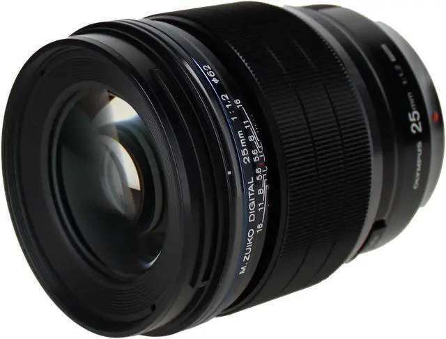 Alt view image 4 of 4 - Olympus M. Zuiko Digital ED 25 mm 1:1.2 Pro Lens