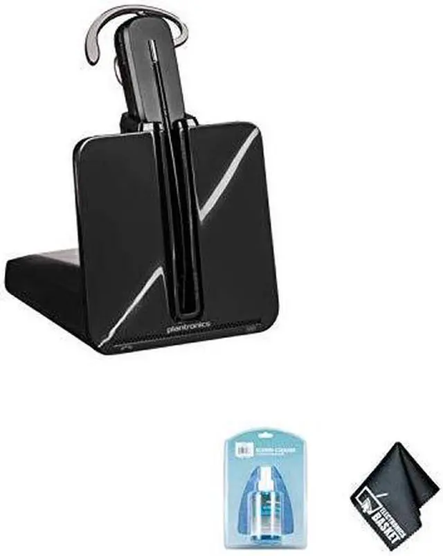 Alt view image 2 of 4 - Plantronics CS540 Wireless Office Headset System - Bundle with Universal Screen Cleaner + Microfiber Cleaning Cloth