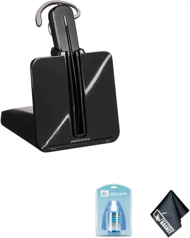 Main image of Plantronics CS540 Wireless Office Headset System - Bundle with Universal Screen Cleaner + Microfiber Cleaning Cloth