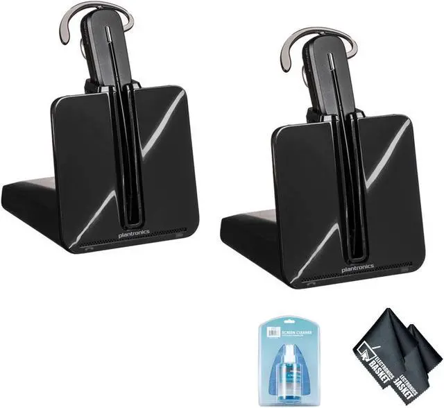 Main image of Plantronics CS540 Wireless Office Headset System (2 Pack) -  Bundle with Universal Screen Cleaner + Microfiber Cleaning Cloth