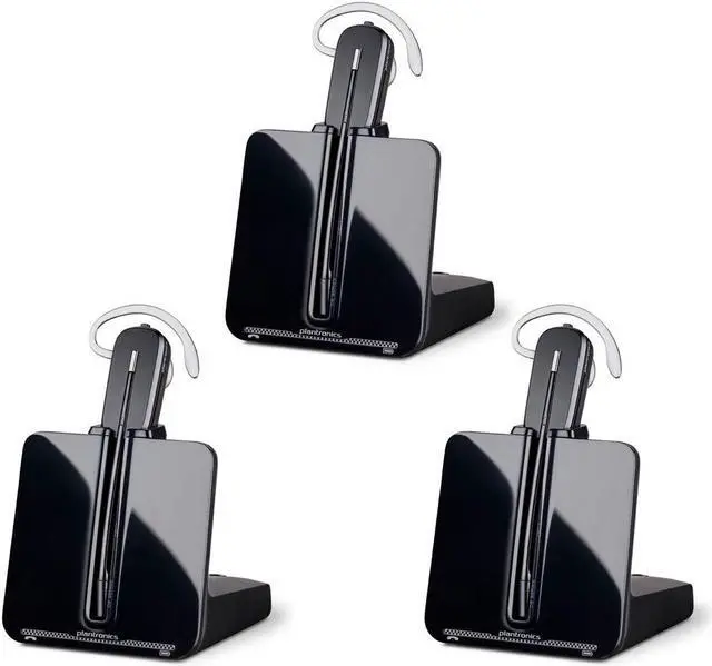 Main image of Plantronics CS540 DECT Wireless Headset, Convertible, 3-Pack