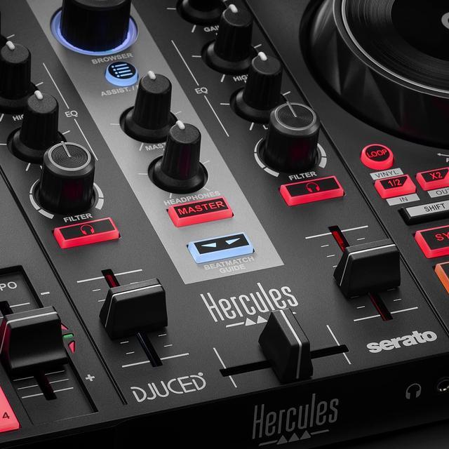 Alt view image 9 of 17 - Hercules IMPL200MK2 DJControl Inpulse 200 MKII 2-Ch DJ Controller