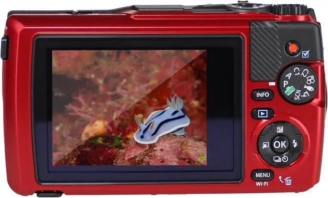 Alt view image 3 of 4 - OM SYSTEM Tough TG-7 Red Waterproof Camera, W/ 50 Piece Kit + Extra Battery + More