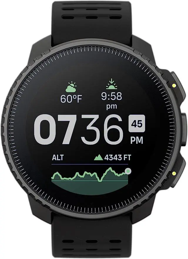 Main image of SUUNTO Vertical: Adventure GPS Watch, Large Screen, Offline Maps,  Black/Black