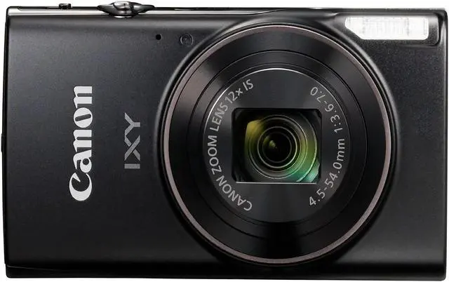 Alt view image 2 of 4 - Canon Compact Digital Camera IXY 650 12x Optical Zoom IXY650 - Black - Bundle