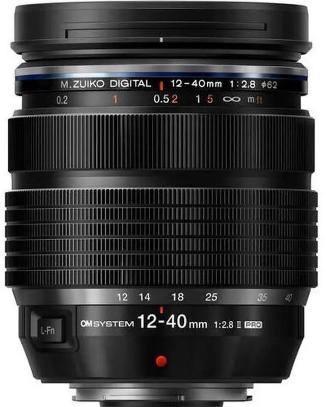 Alt view image 5 of 8 - OM System Mark II 20.4 Megapixel Mirrorless Camera with Lens