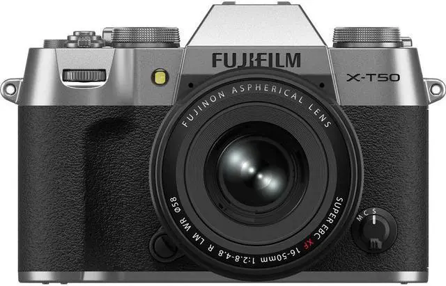 Alt view image 2 of 4 - Fujifilm X-T50 Mirrorless Digital Camera XF16-50mm + More Accessories - Silver