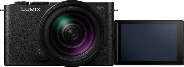 Alt view image 3 of 4 - Panasonic LUMIX S9 Mirrorless Full Frame Camera with 28-200mm L Mount Lens - Black