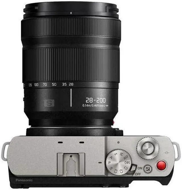 Alt view image 3 of 4 - Panasonic LUMIX S9 Mirrorless Full Frame Camera + 28-200mm L Mount Lens Silver