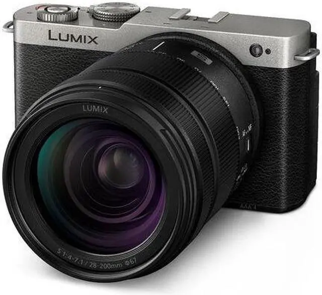 Alt view image 2 of 4 - Panasonic LUMIX S9 Mirrorless Full Frame Camera + 28-200mm L Mount Lens Silver