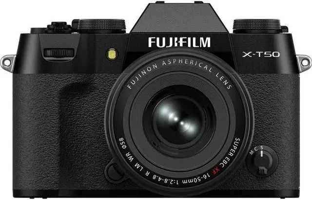 Alt view image 2 of 4 - Fujifilm X-T50 Mirrorless Digital Camera XF16-50mm + More Accessories - Black