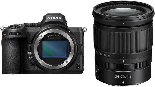 Alt view image 2 of 4 - Nikon Z5 Mirrorless Full Frame Camera with 24-70mm f/4 Lens Kit (NIZ52470LK) Bundle