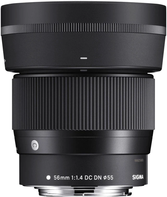 Alt view image 2 of 7 - Sigma 56mm f/1.4 DC DN Contemporary Lens for Canon EF-M Bundle