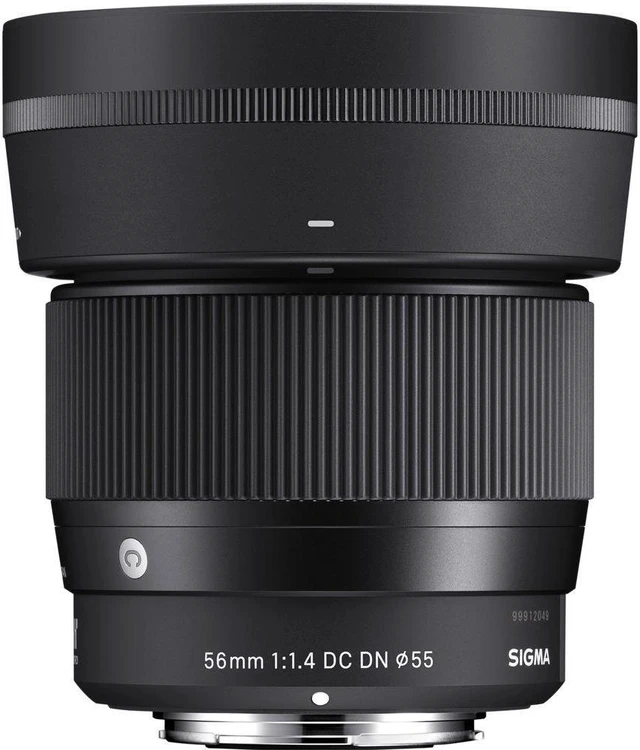 Alt view image 3 of 7 - Sigma 56mm f/1.4 DC DN Contemporary Lens for Canon EF-M Bundle