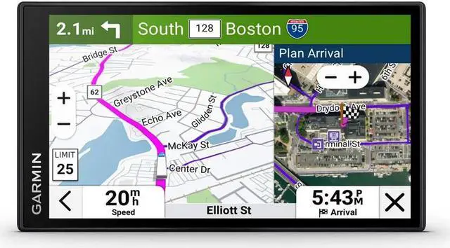 Alt view image 2 of 4 - Garmin Dezl OTR620, Large, Easy-to-Read 6 GPS Truck Navigator Bundle
