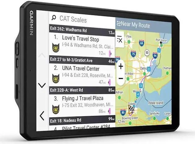 Alt view image 4 of 4 - Garmin dezl OTR820, Large, Easy-to-Read 8 GPS Truck Navigator Bundle