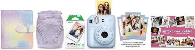 Alt view image 2 of 4 - FUJIFILM INSTAX MINI 12 Instant Film Holiday Camera- Blue + 40 Instant Film