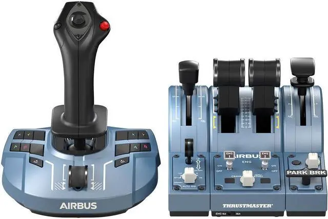 Alt view image 3 of 4 - Thrustmaster TCA Captain Pack Xbox - Airbus Edition For XBOX and PC Bundle With Gaming Headset + More