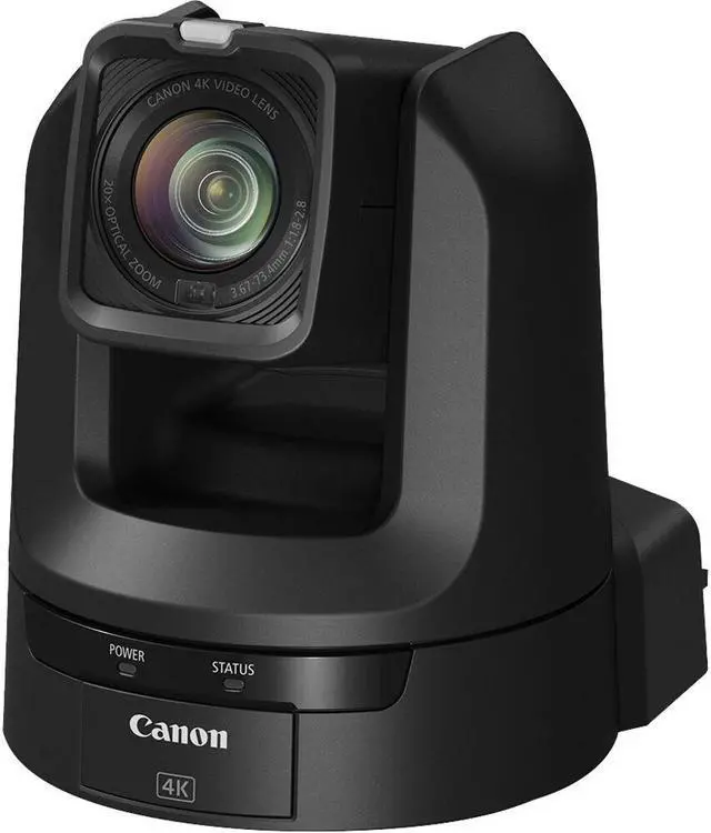 Alt view image 4 of 4 - Canon CR-N100 4K NDI PTZ Camera with 20x Zoom + HDMI Cable + More Bundle