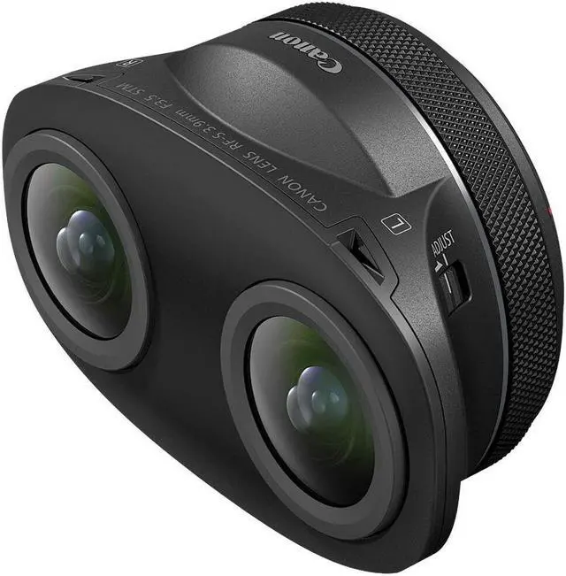 Alt view image 2 of 4 - Canon RF-S 3.9mm f/3.5 STM Dual Fisheye Lens (Canon RF) (6578C002) + More