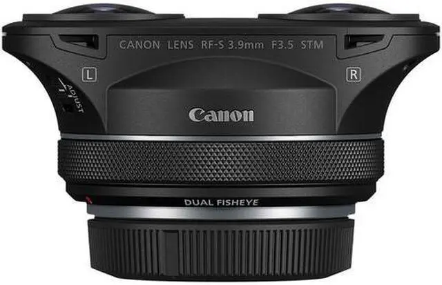 Alt view image 3 of 4 - Canon RF-S 3.9mm f/3.5 STM Dual Fisheye Lens (Canon RF) (6578C002) + More