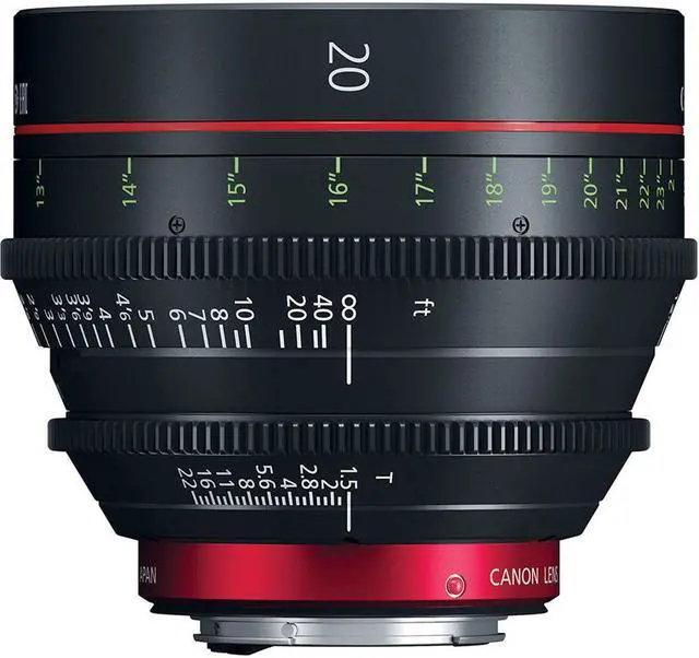 Alt view image 2 of 4 - Canon CN-E 20mm T1.5 L F Cinema Lens (EF Mount) + Mount Adapter EF-EOS R + More Bundle