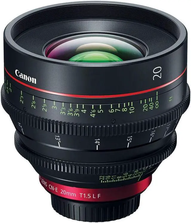 Alt view image 3 of 4 - Canon CN-E 20mm T1.5 L F Cinema Lens (EF Mount) + Mount Adapter EF-EOS R + More Bundle