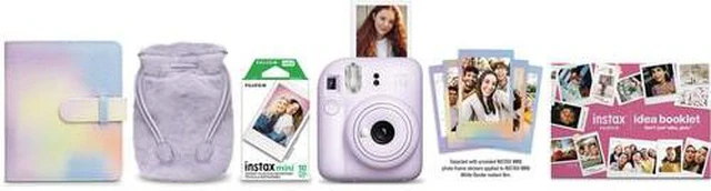 Main image of Fujifilm INSTAX Mini 12 Holiday Bundle 2024 - Purple