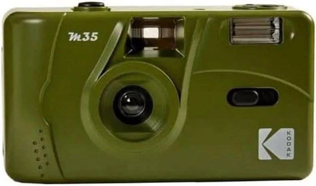 Alt view image 3 of 3 - Kodak M35 Film Camera, Army Green