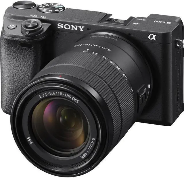Alt view image 2 of 4 - Sony a6400 Mirrorless Camera with 18-135mm Lens with Real-Time Eye Auto Focus - Bundle