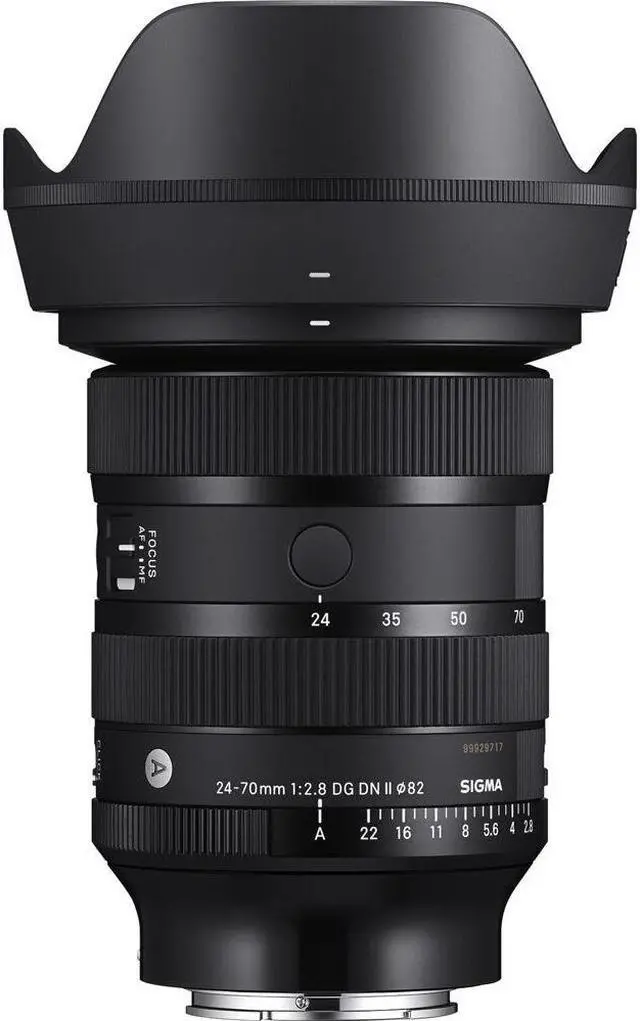 Alt view image 2 of 4 - Sigma 24-70mm f/2.8 DG DN II Art Lens (Sony E) + Lens Filter Kit 82MM