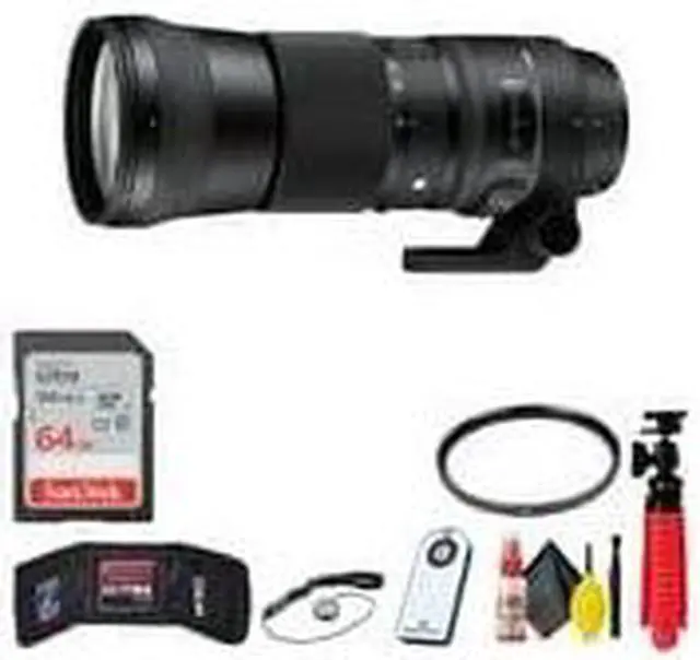 Alt view image 3 of 4 - Sigma 150-600mm f/5-6.3 DG OS HSM Contemporary Lens for Canon EF Ultra Bundle