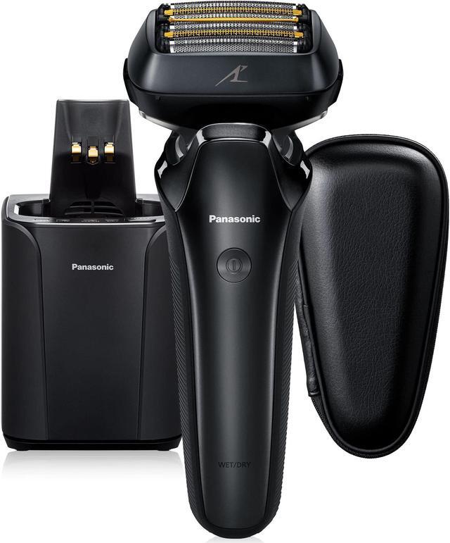 Main image of Panasonic Electric Razor for Men, Electric Shaver, ARC6 Six-Blade Electric Razor with Premium Automatic Cleaning and Charging Station, ES-LS9A-K (Black)