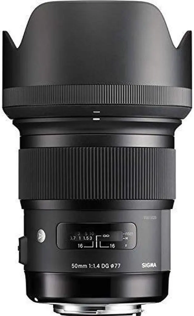 Alt view image 8 of 8 - Sigma 50mm f/1.4 DG HSM Art Lens for Nikon F Deluxe Kit