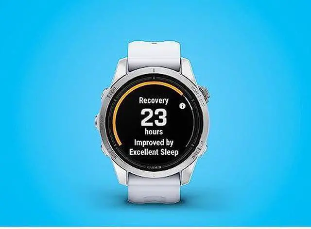 Alt view image 4 of 4 - Garmin Epix Pro (Gen 2), 42mm Glass Stainless Steel Whitestone with Accessories