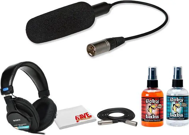 Main image of Panasonic AG-MC200G Unidirectional Microphone Bundle with Accessories