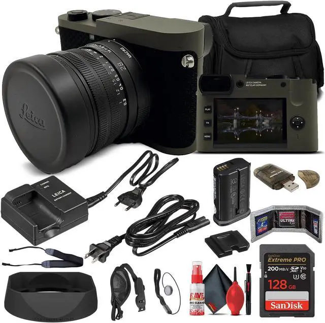 Alt view image 3 of 3 - Leica Q2 Digital Camera (Reporter Edition) + 6Ave Accessory Kit
