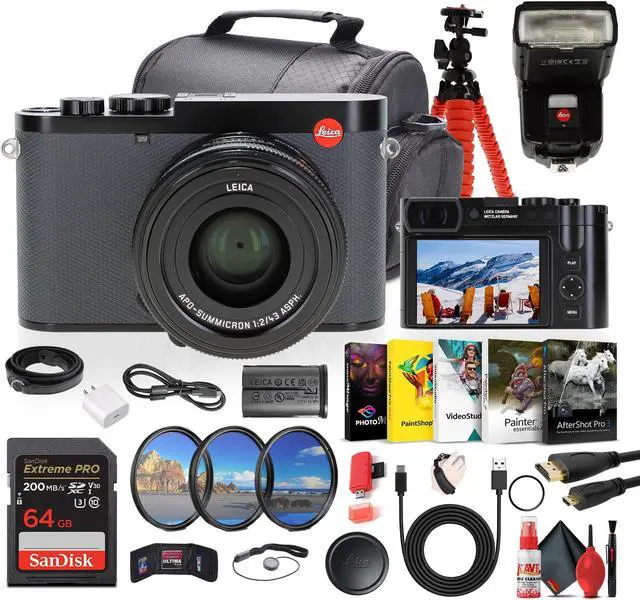 Main image of Leica Q3 43 Compact Portable Powerful Digital Camera + Leica SF 60 Flash + More