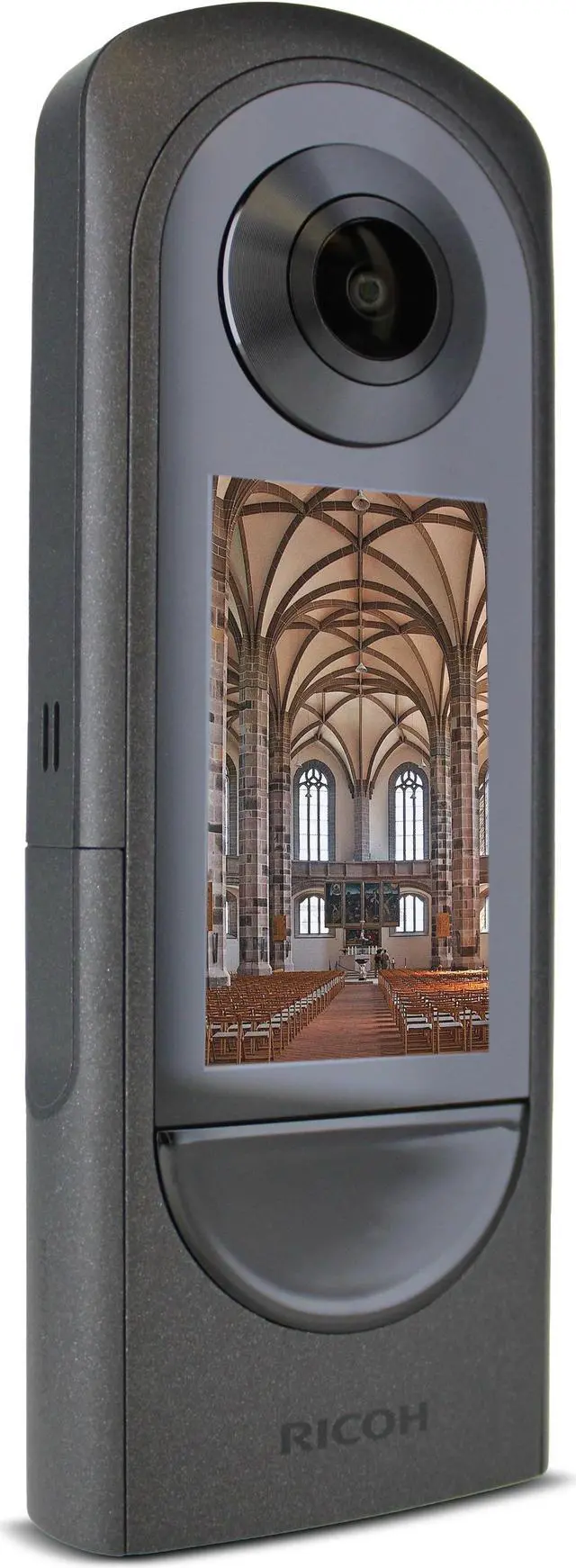 Alt view image 4 of 4 - Ricoh THETA X 360-Degree Camera 5.7K30 Video, 2.25" Touchscreen, Sensors + More
