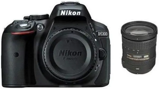 Alt view image 2 of 2 - Nikon D5300 24.2 MP CMOS Digital SLR Camera with AF-S DX NIKKOR 18-200mm f/3.5-5.6G ED VR II Zoom Lens (Black) [Electron