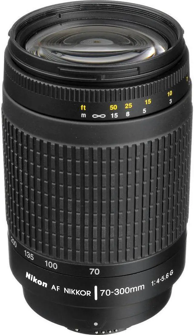 Alt view image 2 of 4 - Nikon AF Zoom-70-300mm f/4-5.6G Zoom Lens (1928) Intl Model Bundle