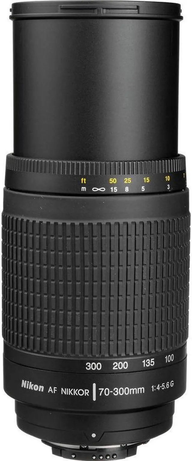 Alt view image 4 of 4 - Nikon AF Zoom-70-300mm f/4-5.6G Zoom Lens (1928) Intl Model Bundle
