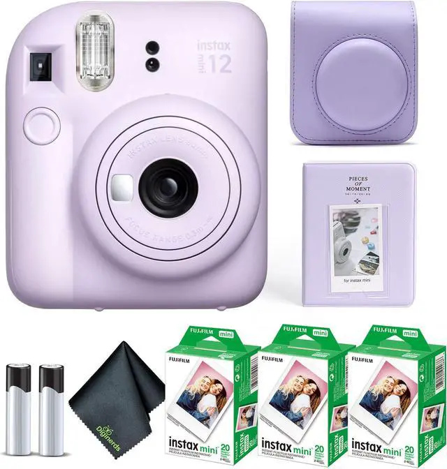 Main image of FUJIFILM INSTAX MINI 12 Instant Film Camera with Instant Film - Lilac Purple