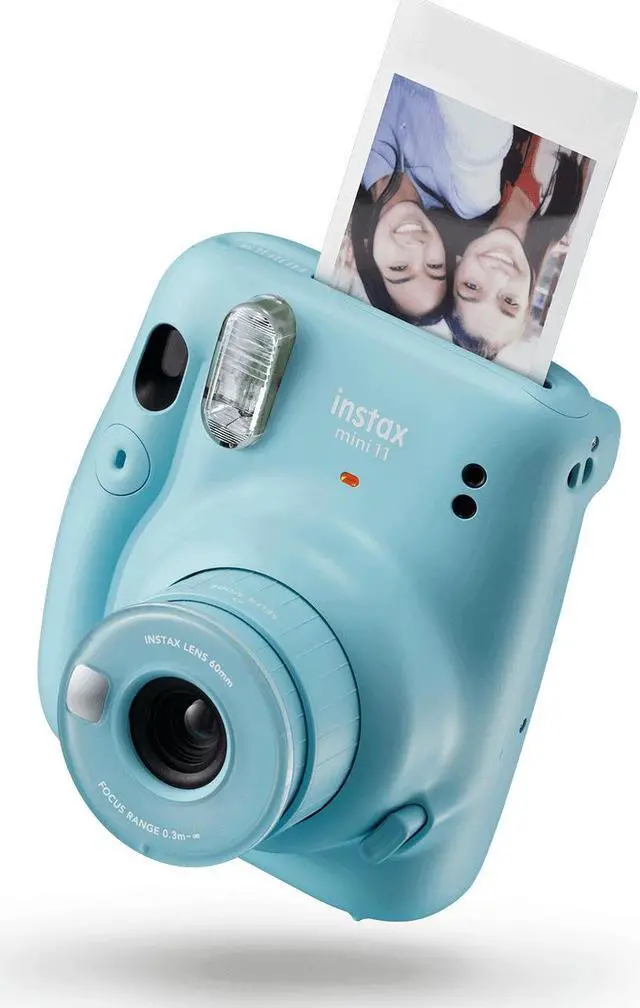 Alt view image 4 of 4 - FUJIFILM INSTAX MINI 11 Instant Film Camera (Blue) Bundle with Fuji INSTAX MINI Instant Film- 40 Photo Sheets with Accessory Kit