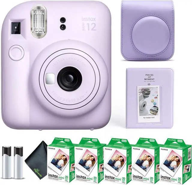 Main image of FUJIFILM INSTAX MINI 12 Instant Film Camera with Instant Film - Lilac Purple
